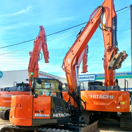 Mini excavadora HITACHI ZX 85 US-6 ocasión